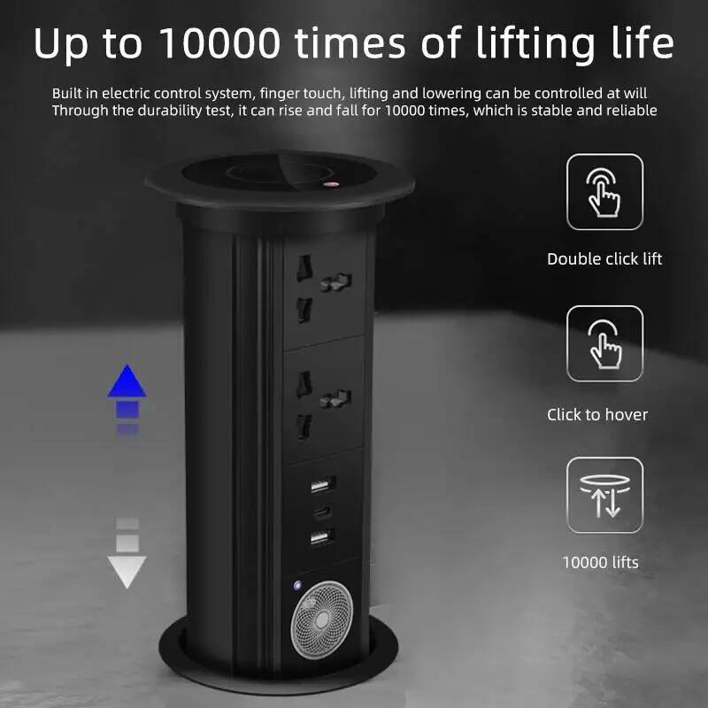 Heavy Equipment Lift - Herepow Automatic Pop Up Socket EU
