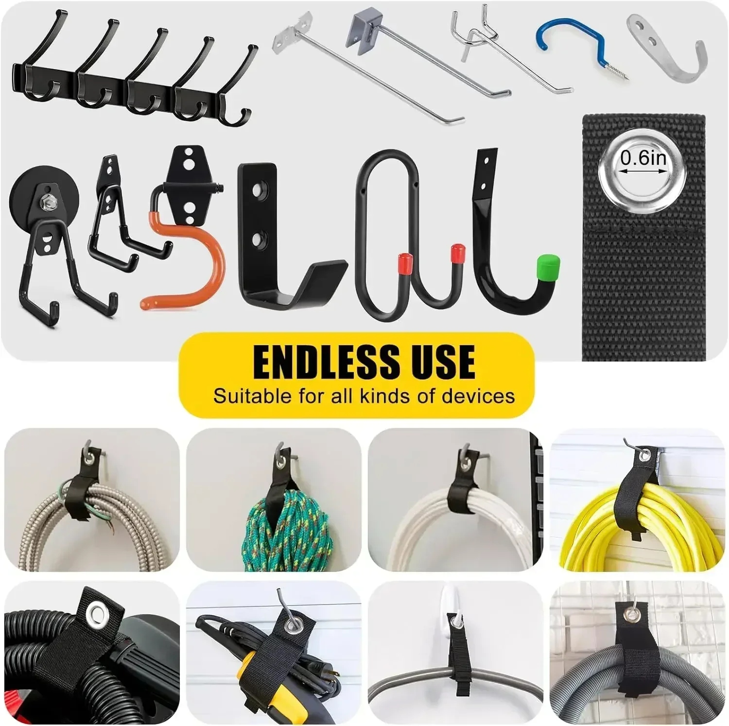Heavy-Duty Storage Straps Reus - Heavy Equipment Bucket recension och pris