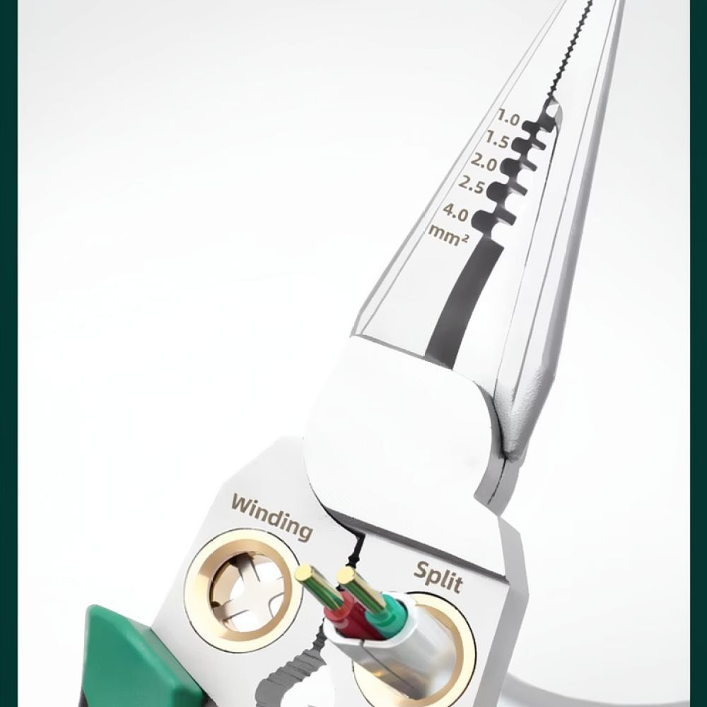 Practical 8 In 1 Wire Stripper - Heavy Equipment Electrician recension och pris